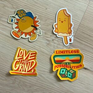 Dutch Bros Orange Stickers